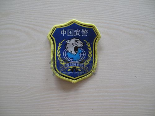 中国武警臂章（盾形）